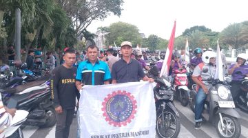 Ada 8 Poin Yang di Sampaikan SPPSB Dan SPM Saat Ikut Acara Hari Buruh Nasional di Banda Aceh