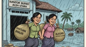 Diduga Penjarahan Bantuan Banjir Kembali Terjadi di Aceh Utara, Punya Si Bos?